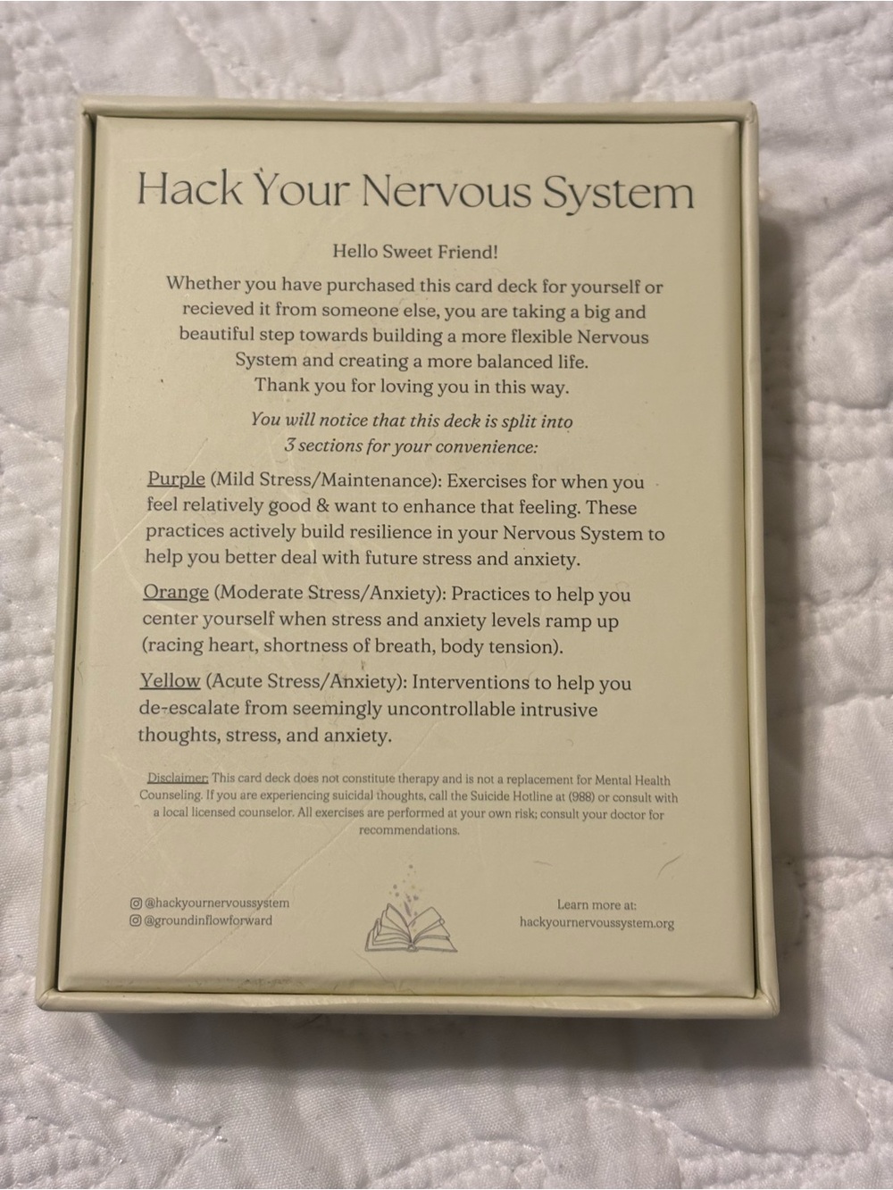 Hack Your Nervous System - Orange and Purple Wellness Guide - Picture 2 of 6
